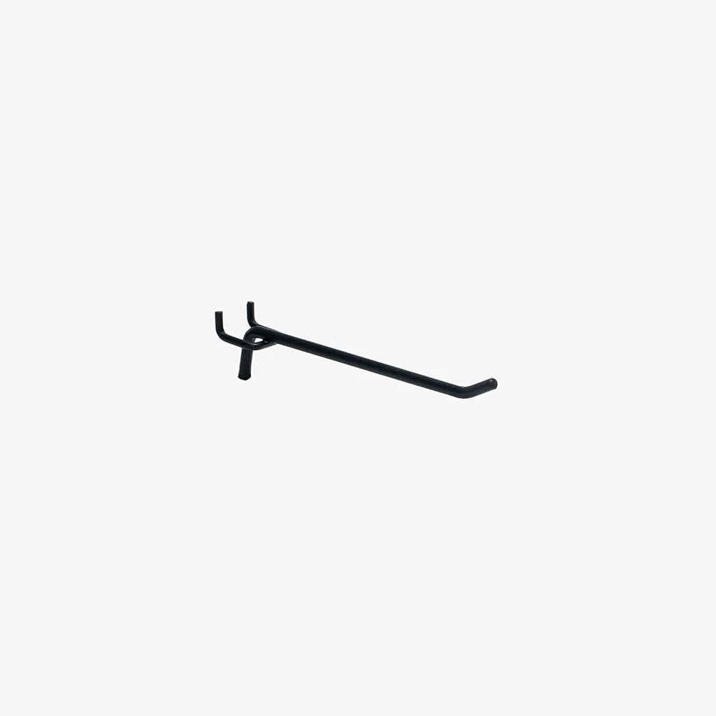 150mm Black Pegboard Hook