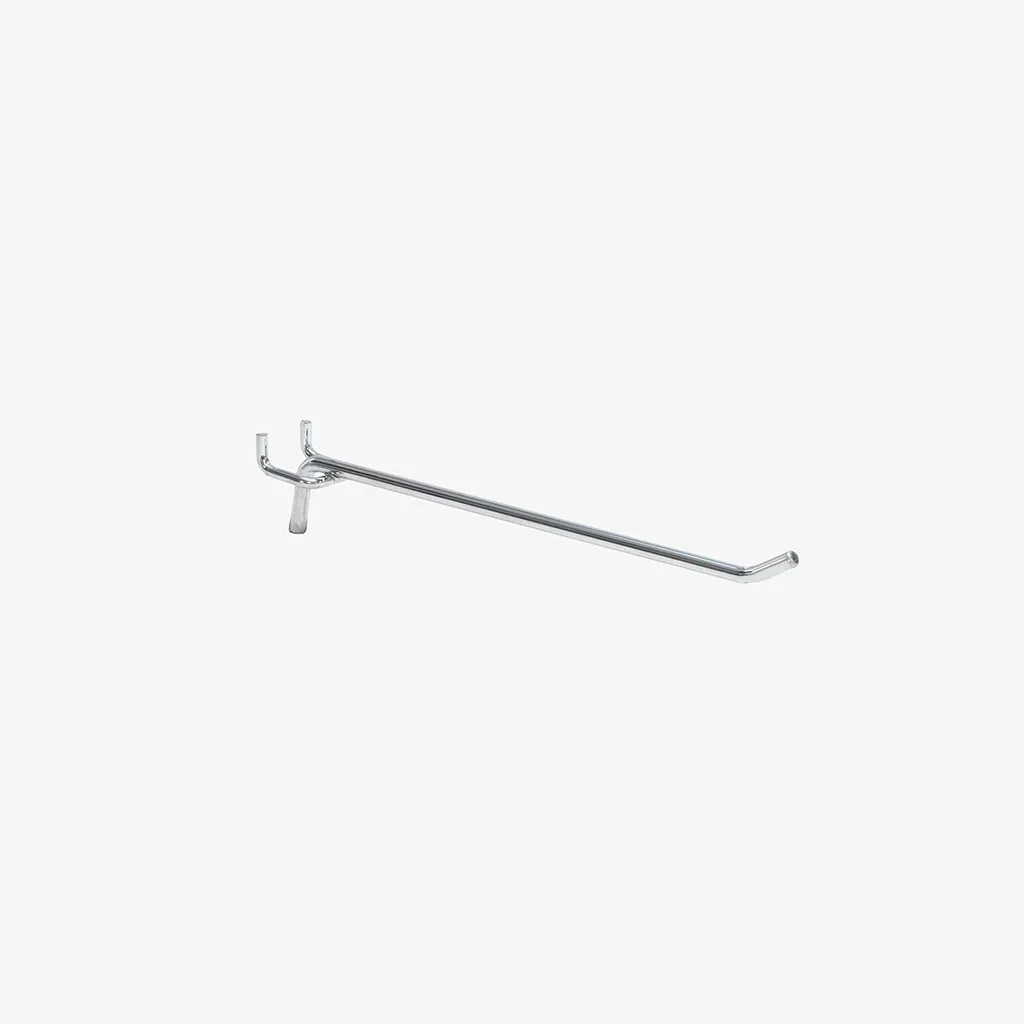 200mm Chrome Pegboard  Hook