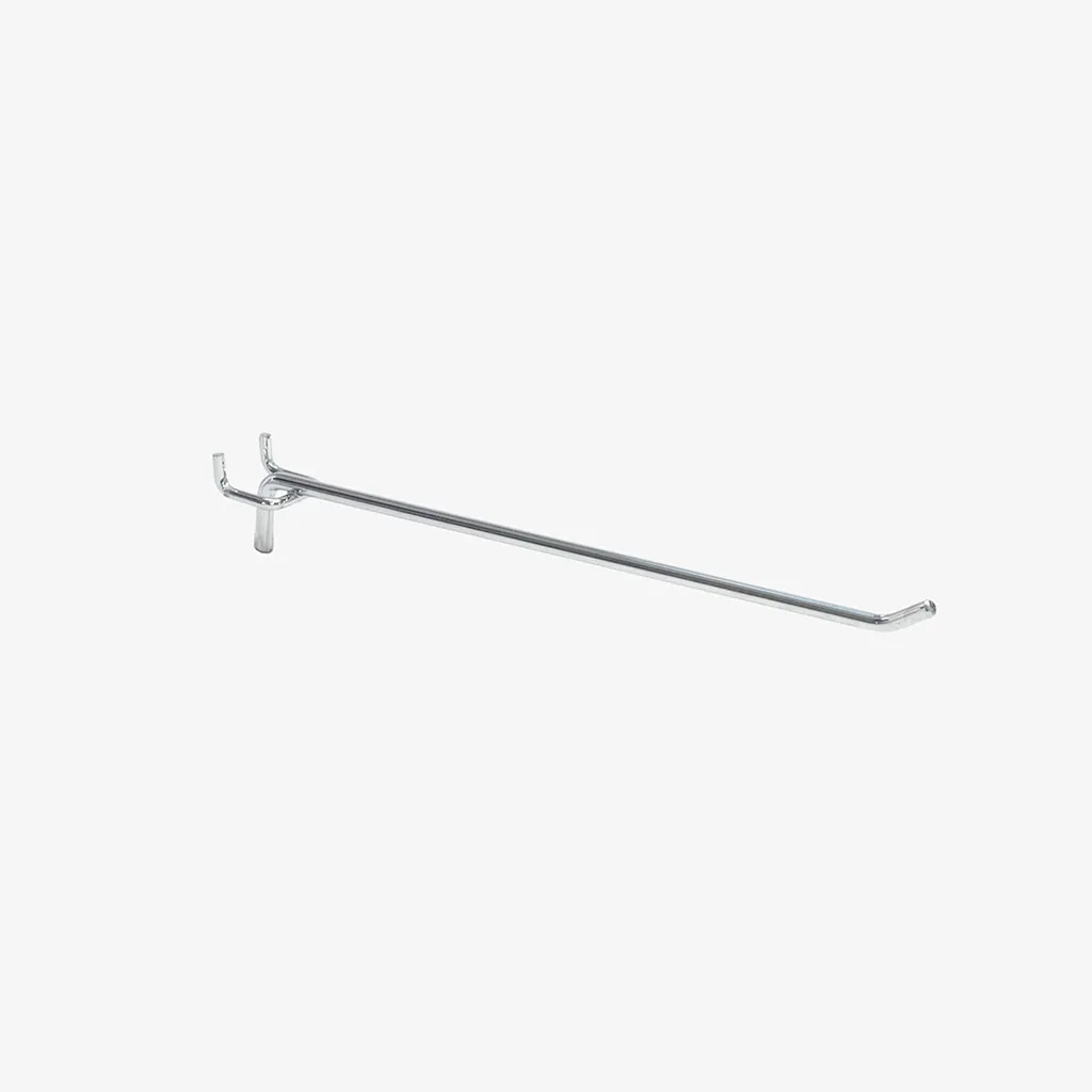 250mm Chrome Pegboard  Hook