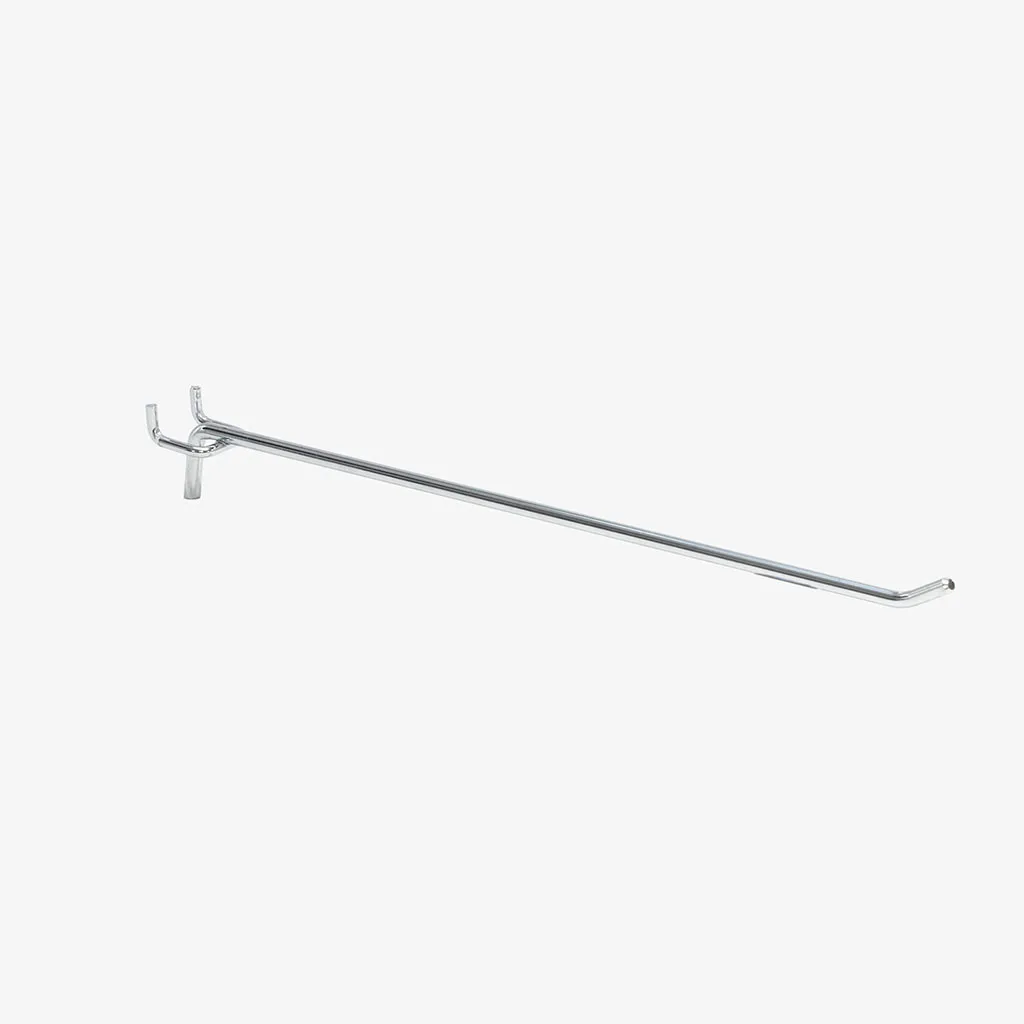 300mm Chrome Pegboard  Hook