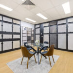 Floor Tiles Store with Dinya Display Shopfitting products