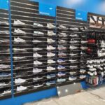 display products for shoe store client