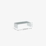 Clear Acrylic Display Riser – 210mm x 100mm x 60mm