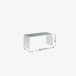 Clear Acrylic Display Riser – 220mm x 100mm x 100mm